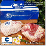Lamb LEG BONELESS frozen Australia MIDFIELD half cut +/- 1.5kg (price/kg)